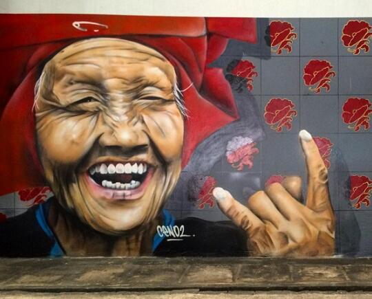 Instagramable, Pose di 5 Spot Mural Jalanan Ini Bisa Bikin Agan Hits