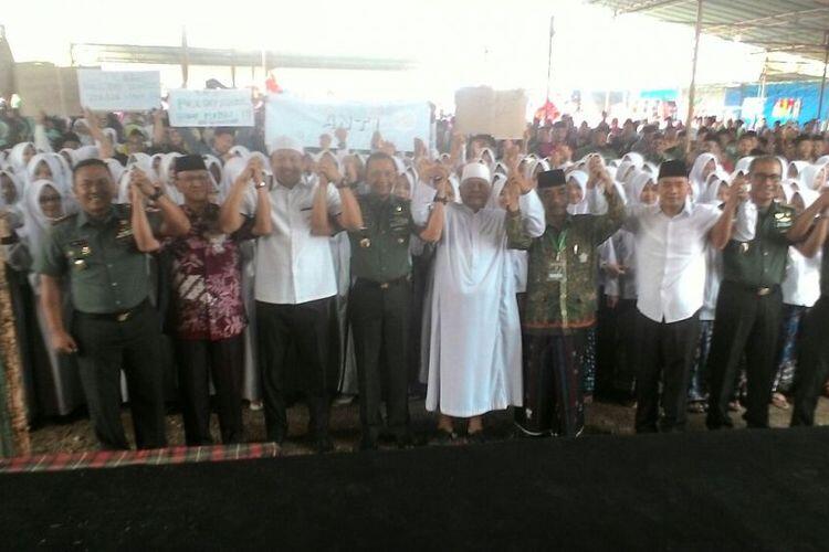 Ribuan Santri di Wonosobo Ikrar Cinta NKRI dan Anti-radikalisme