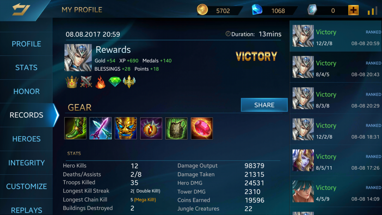 Balasan dari Heroes Evolved Mobile KASKUS