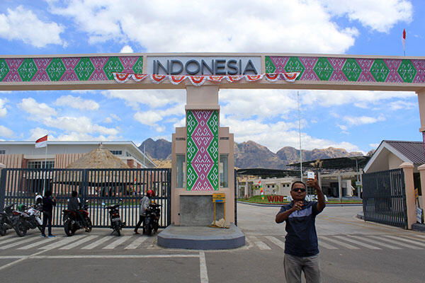 Infrastruktur Sabuk Perbatasan Indonesia-Timor Leste Tuntas