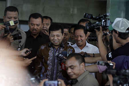 KPK Belum Jadwalkan Pemeriksaan Setya Novanto Tersangka e-KTP