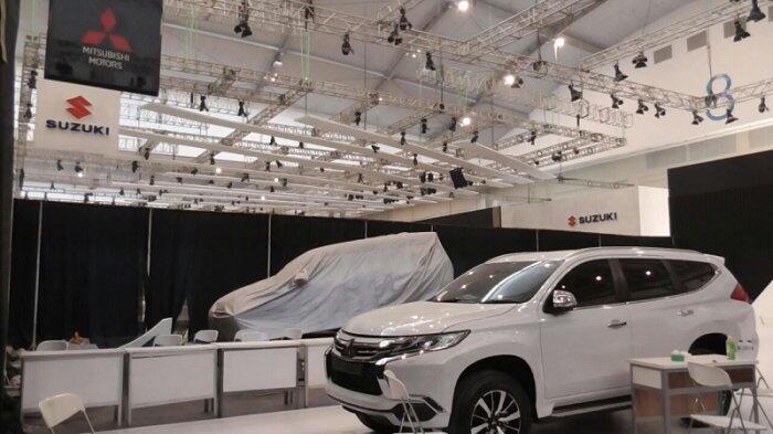 Satu Unit All New Pajero Sport Sudah Tiba di Booth Mitsubishi