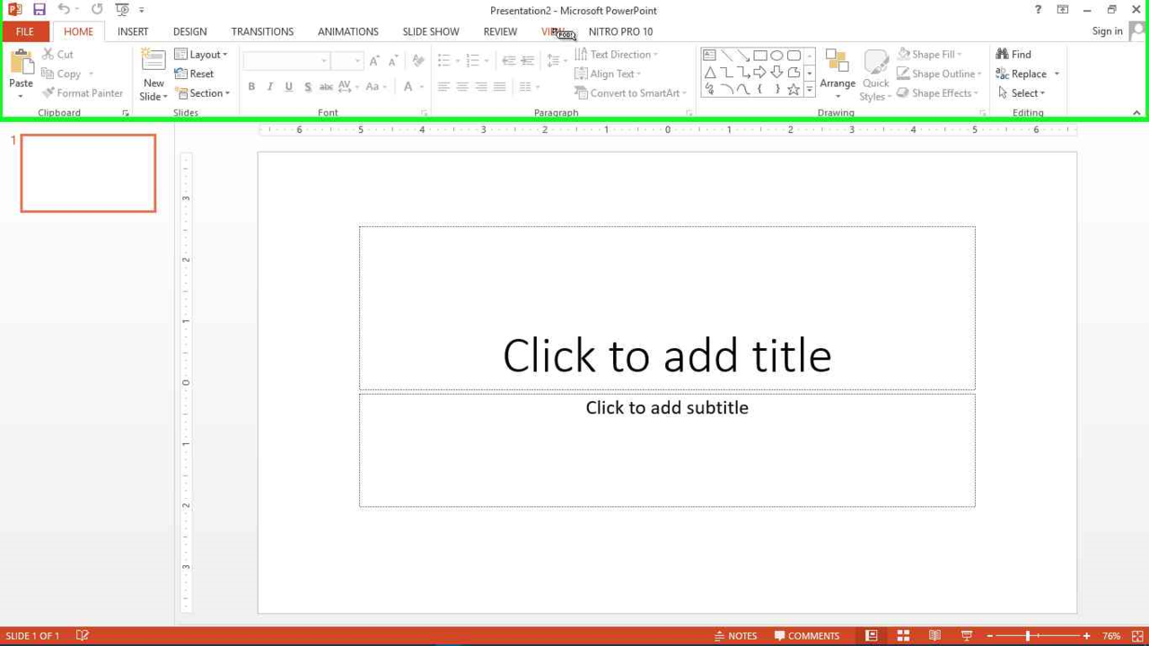 Tema PowerPoint Agan Gitu-Gitu Aja?, Bikin Sendiri Aja Gan!!