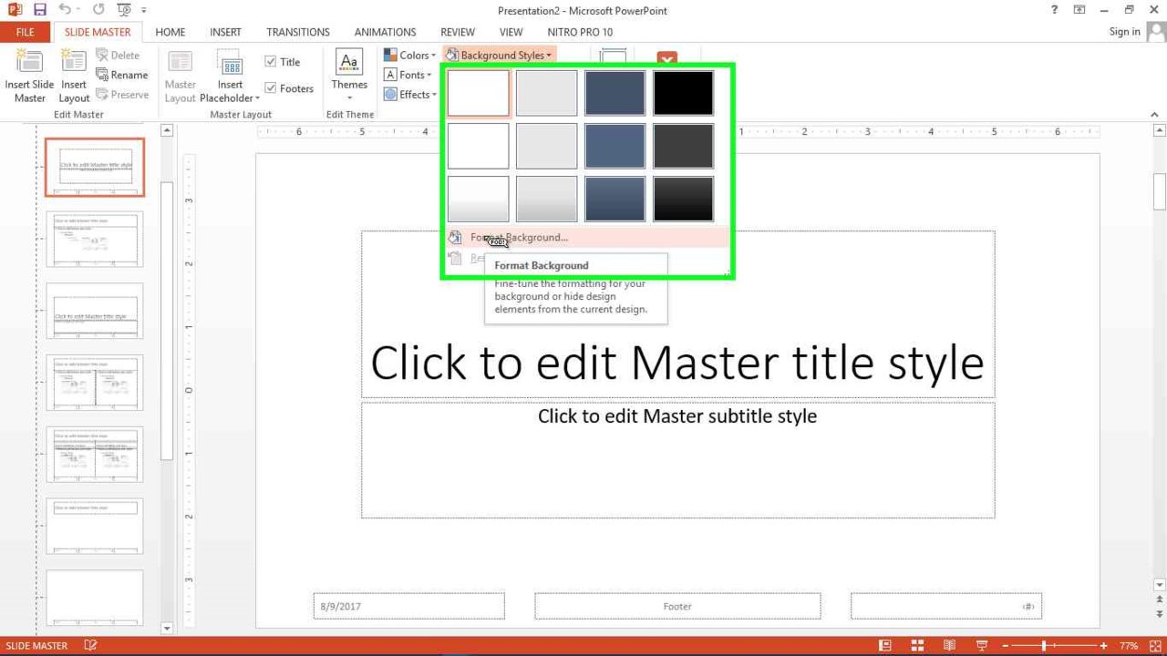 Tema PowerPoint Agan Gitu-Gitu Aja?, Bikin Sendiri Aja Gan!!