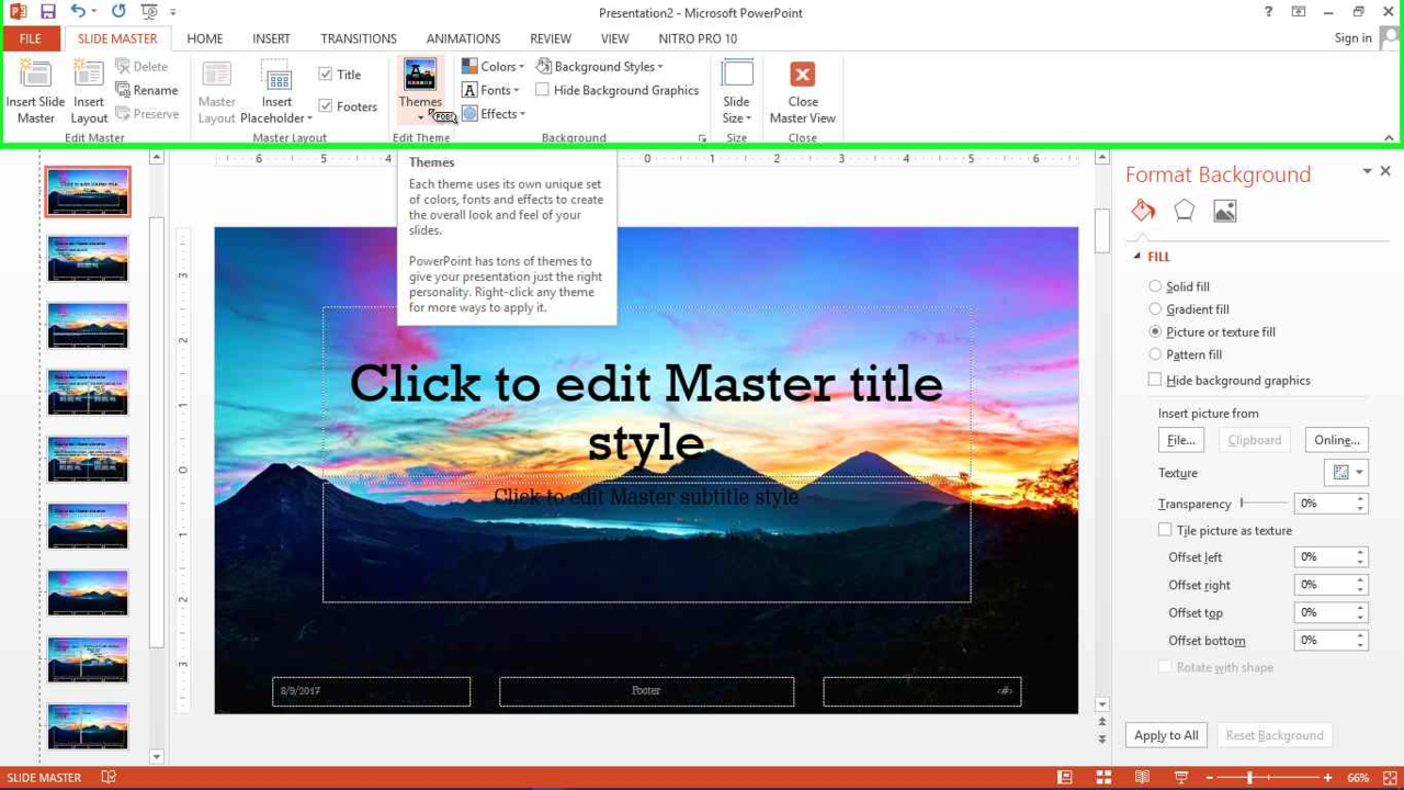 Tema PowerPoint Agan Gitu-Gitu Aja?, Bikin Sendiri Aja Gan!!