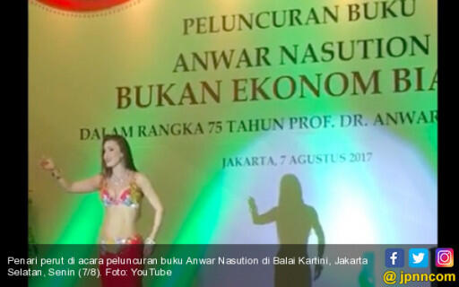 Launching Buku Ekonom Dihadiri Pejabat, Penarinya Ngeri-Ngeri Sedap