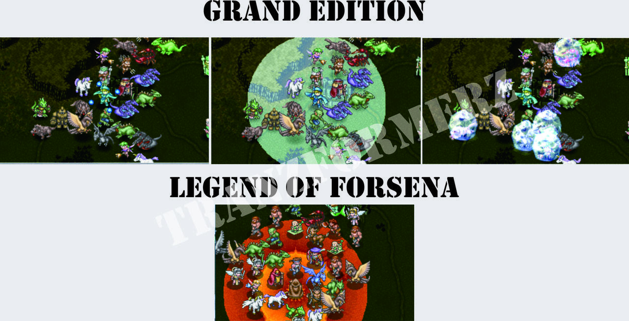 Perbedaan Brigandine Legend of Forsena dan Grand Edition