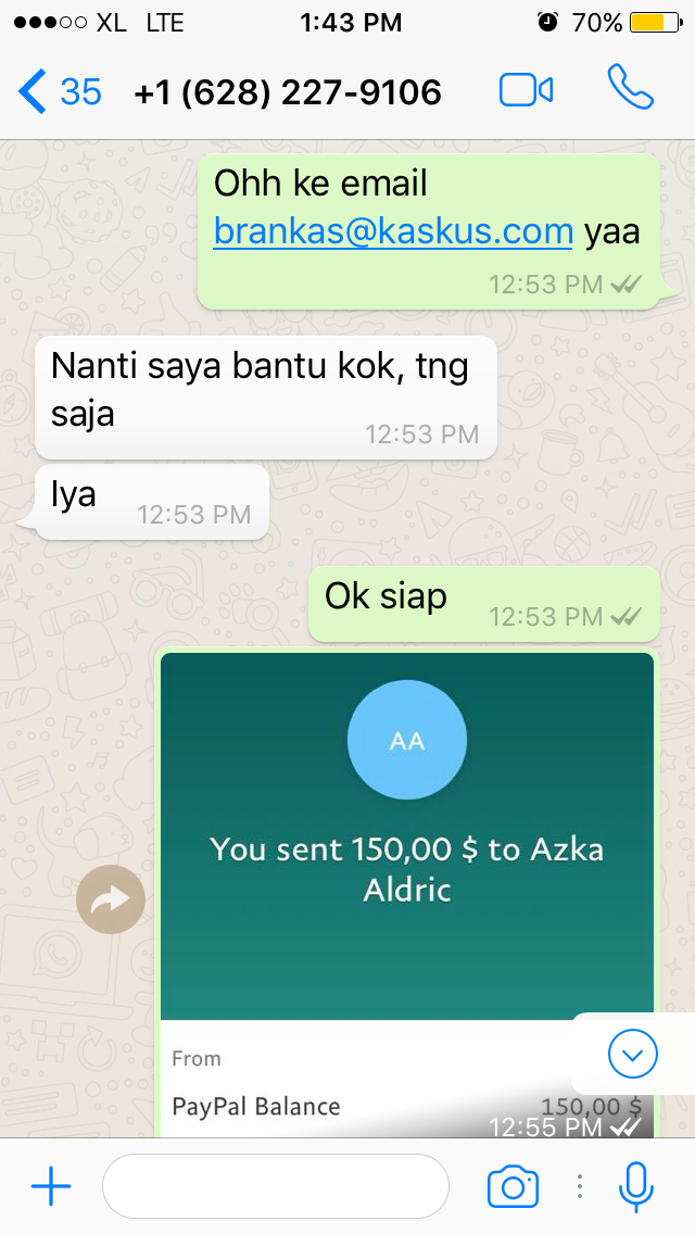 surat terbuka untuk pembeli balance paypal id azka.aldric2008@gmail.com