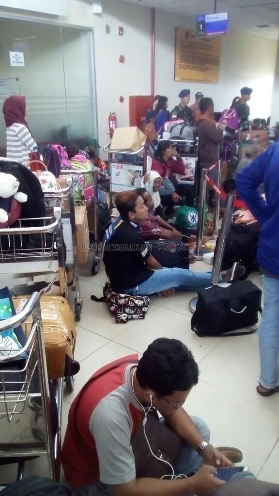 Lion Air, tarakan Balikpapan penumpang di tinggal ngacir