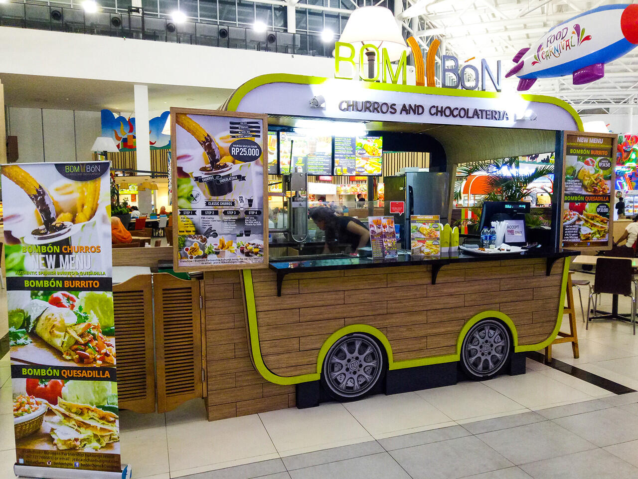 Lowongan Kerja Karyawati Bombon Churros Posisi Crew Outlet
