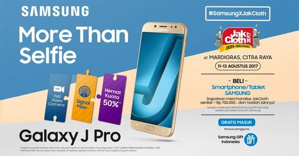 SamsungXJakCloth Goes to Cikupa, Merapat Ke Booth Samsung Yuk Gan!