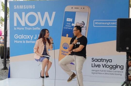SamsungXJakCloth Goes to Cikupa, Merapat Ke Booth Samsung Yuk Gan!