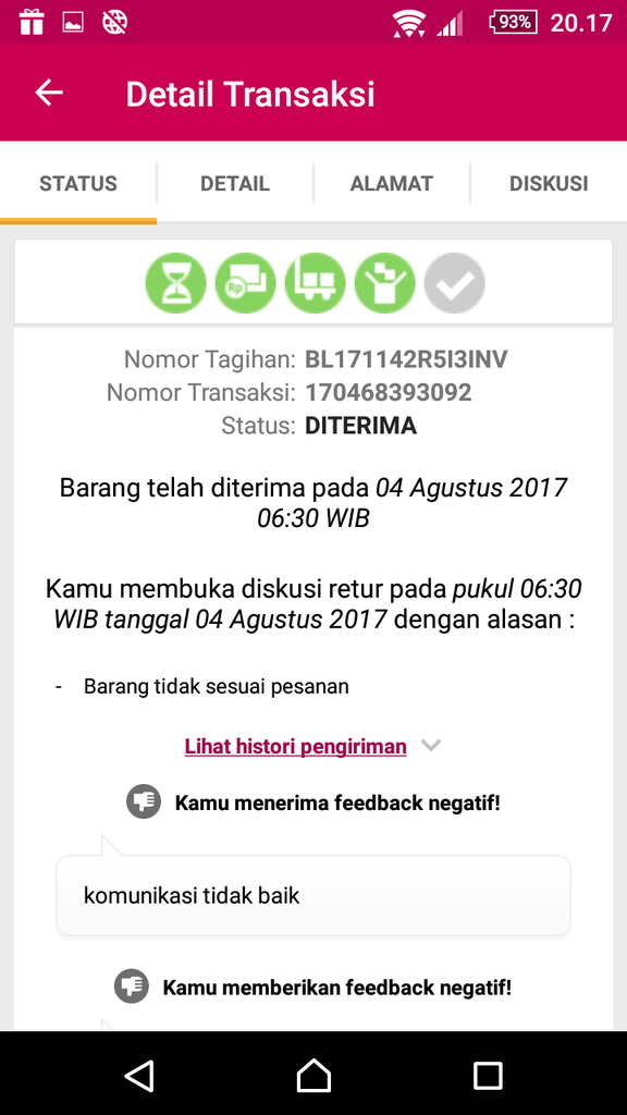 @bukalapakcare beli psp yg dikirim kardusnya dan minyak rambut