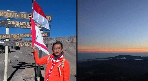 Bendera Bendera Indonesia yang Pernah Ada Diatas Ketinggian Rata-Rata