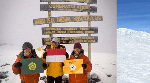 Bendera Bendera Indonesia yang Pernah Ada Diatas Ketinggian Rata-Rata
