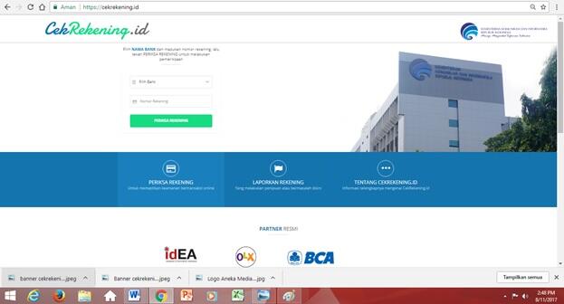 Mengenal Portal cekrekening.id Untuk Cek Rekening Bank yang Terindikasi Penipuan