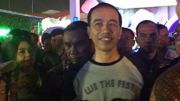 We The Fest Dihadiri Jokowi, Milenial Jadi Bidikan Vivo