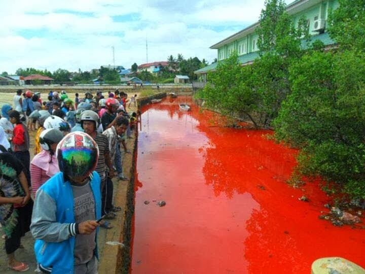 4 Sungai Ini Pernah Berubah Warna dan Beracun