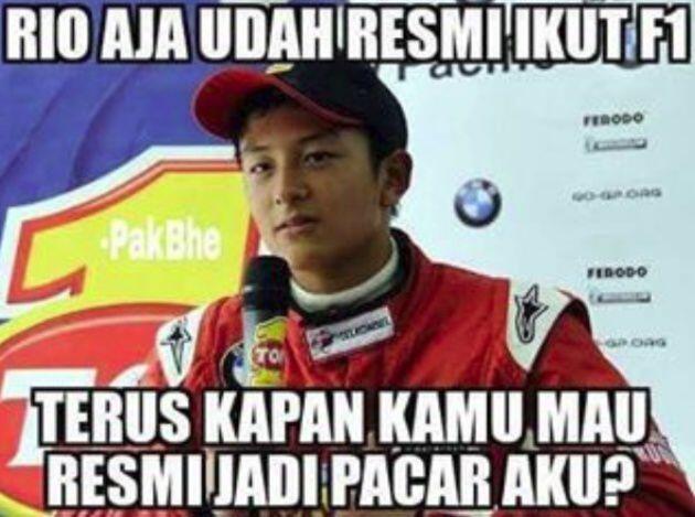 Rio Haryanto Calon Pengusaha Sukses dan Penuh Disiplin Unggah Netizen