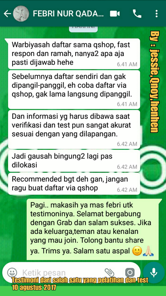 &#91;GRAB&#93; Lowongan Mitra Pengemudi