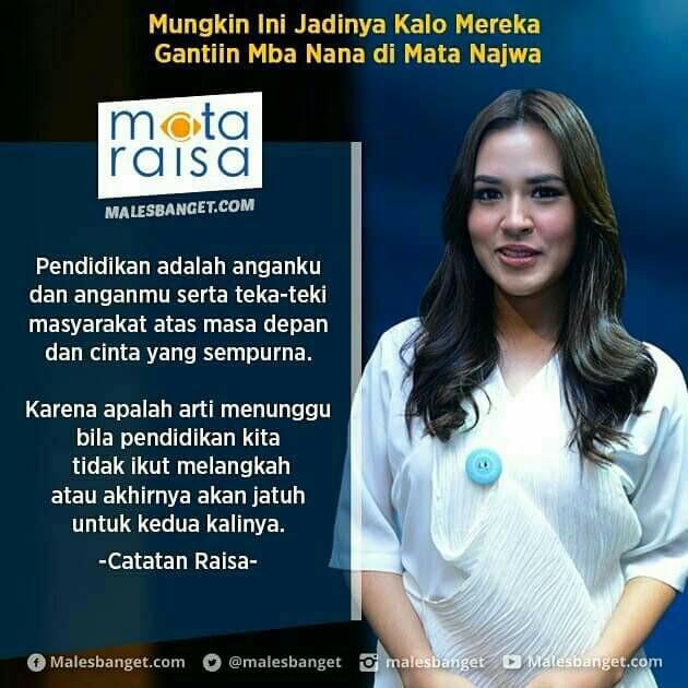 Najwa Shihab Berhenti dari Mata Najwa Inilah 8 Sosok Penggantinya