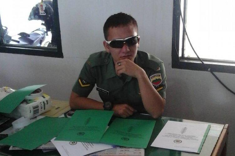 Terungkap, Foto anggota TNI yang pukul polisi, Oh Ternyata Bikin Merinding.