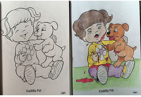 Begini Jadinya Kalau Orang Dewasa Yang Mewarnai Buku Gambar Anak-Anak Part 2