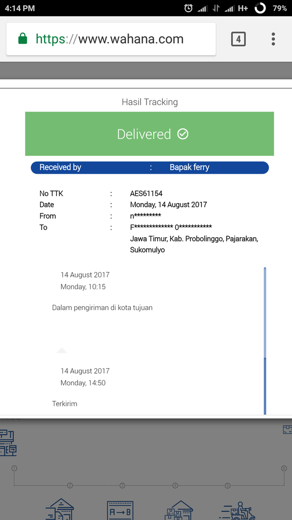 Review Ekspedisi PT Wahana Prestasi Logistic