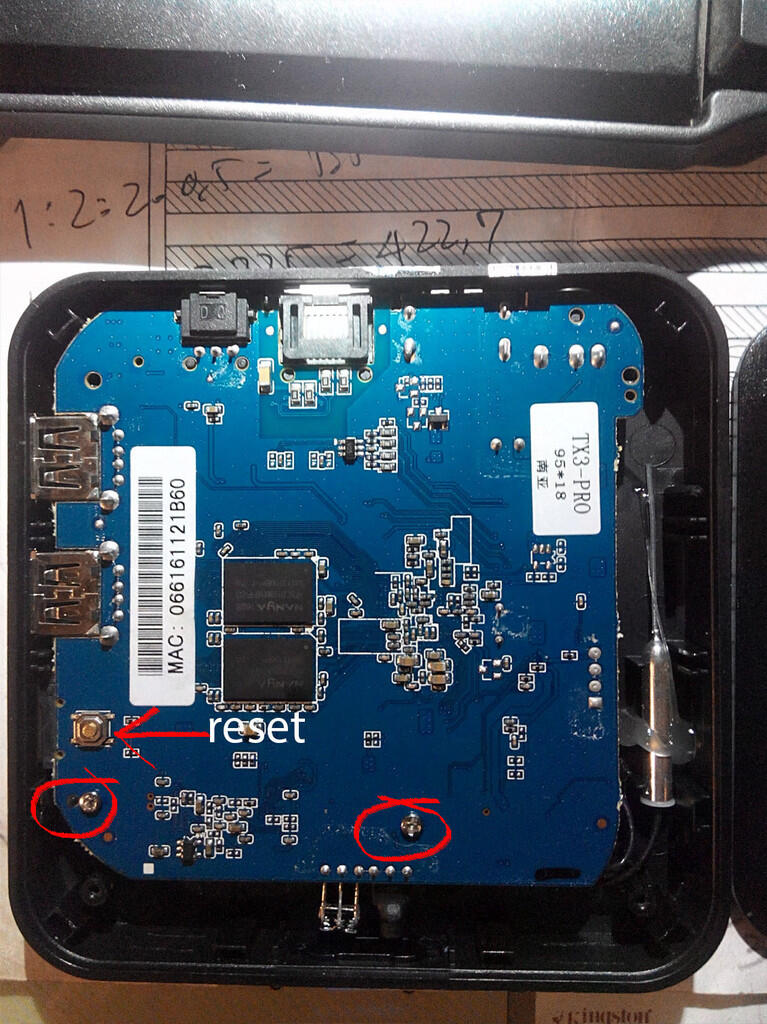 UNBRICKED TX3pro dengan maskROM KASKUS