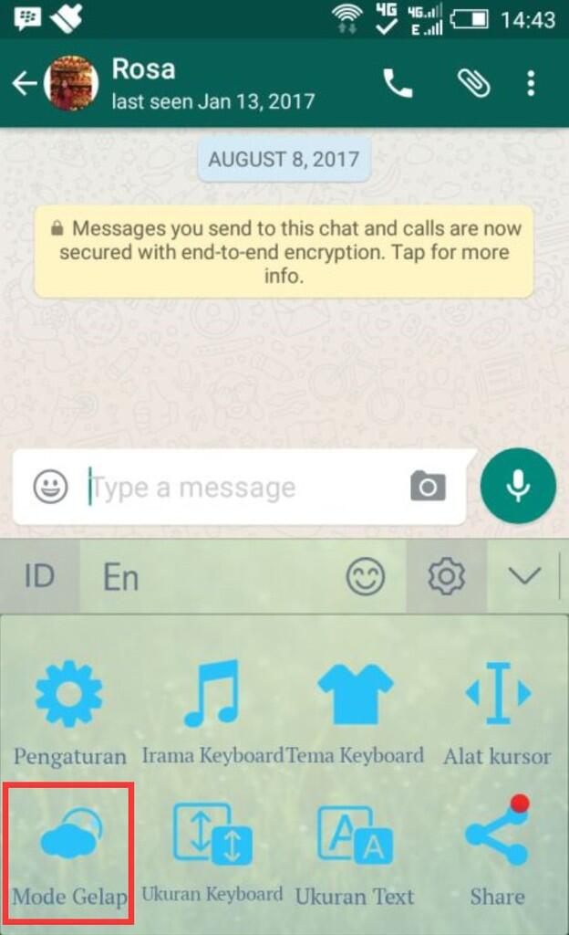 Suka Main Handphone di Tempat Gelap?? Ingat Gunakan MODE GELAP