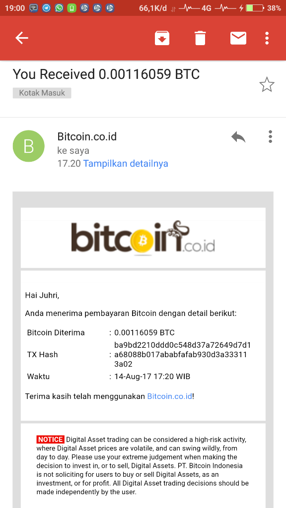 MAU DAPAT Bitcoin 1 Dollar Perhari Masukk Dulu