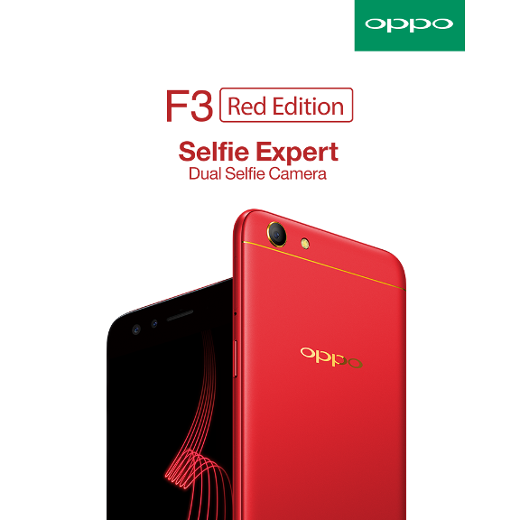 OPPO F3 Red Edition