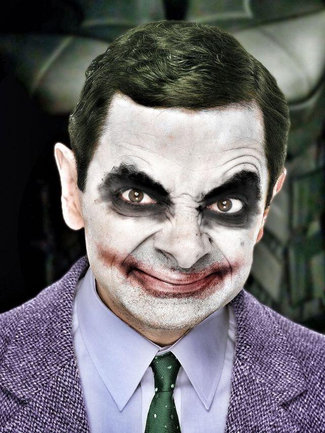 Gambar ini membuktikan bahwa Mr,Bean bisa jadi siapa saja