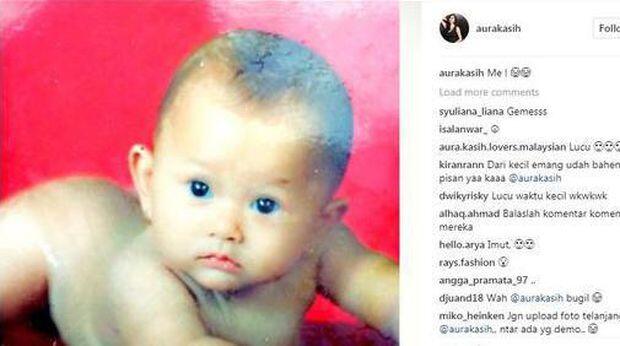  Heboh Aura Kasih Pajang Foto Bugil Di Instagram