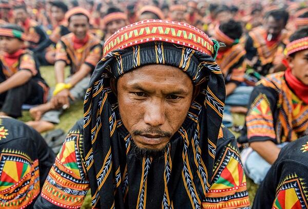 Indahnya Penampakan Ribuan Penari di Pagelaran Tari Saman Massal di Aceh