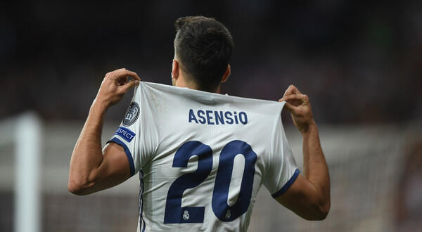 Marco Asensio, Raja Debut Real Madrid