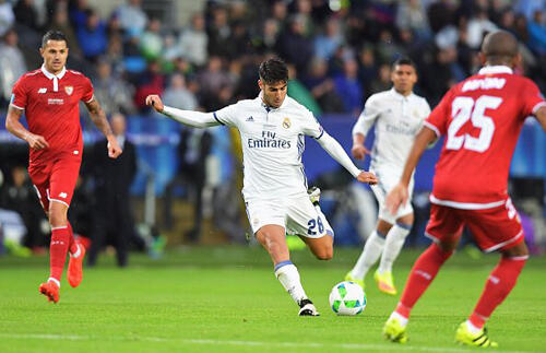 Marco Asensio, Raja Debut Real Madrid