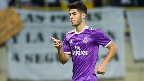 Marco Asensio, Raja Debut Real Madrid