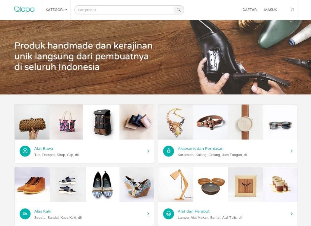 Qlapa, Tempat Beli Tas, Sepatu Kulit, Batik Asli Indonesia (GRATIS ONGKIR!)