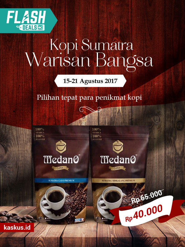 &#91;Flash Deals&#93; Ngaku Cinta Kopi? Seduh Dulu Kopi Premium Asal Medan Ini!