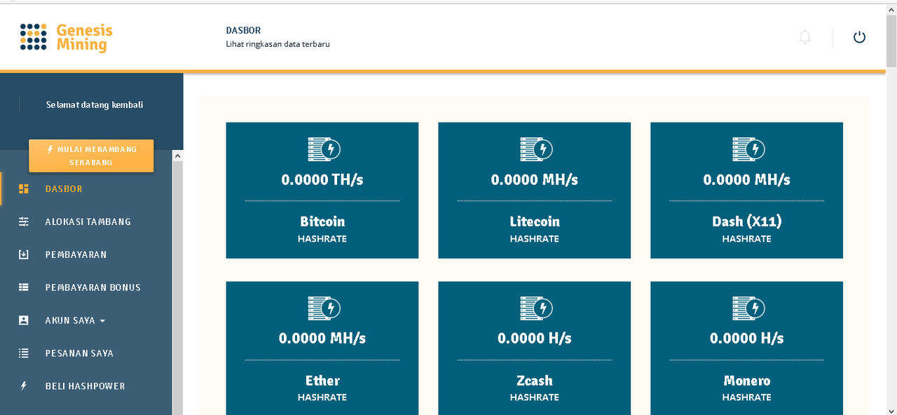 &#91;DIJAMIN PROFIT GAN&#93; Mining Bitcoin di GENESIS MINING, modal dikit hasil SELAMANYA!