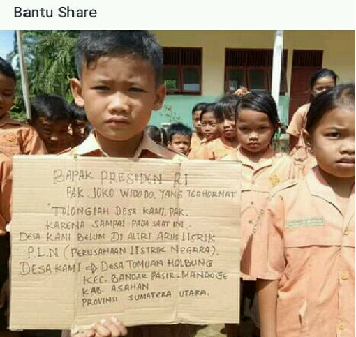 Bocah SD Ngadu ke Jokowi, Desa Tomuan Holbung Akhirnya Dialiri Listrik