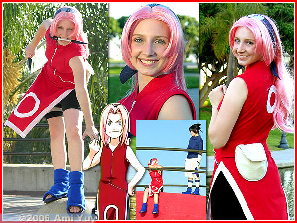 ini loh cosplayer Sakura dalam film naruto (hot)