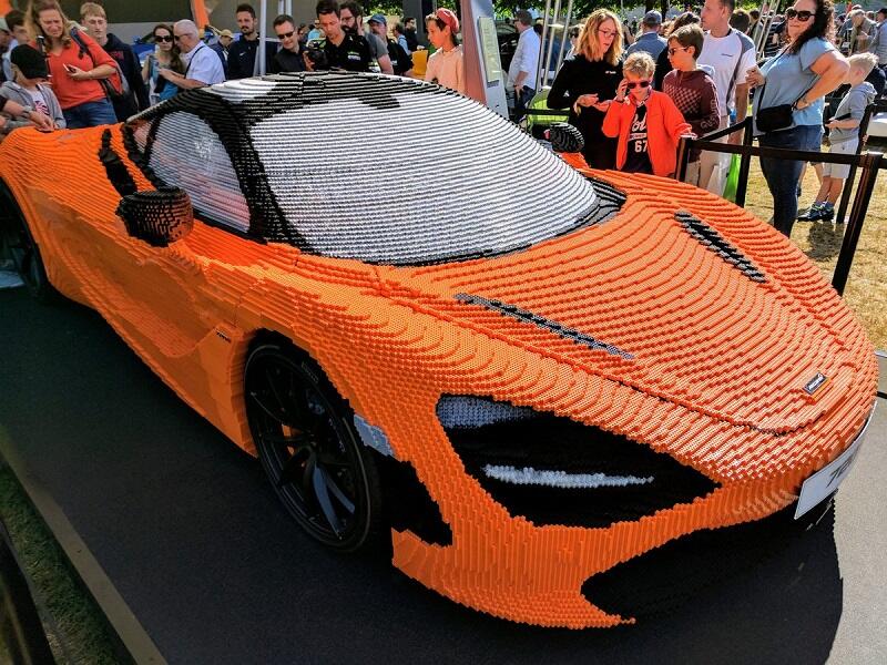 Terbuat Dari Lego, Supercar McLaren 720S Ini Siap Dipamerkan