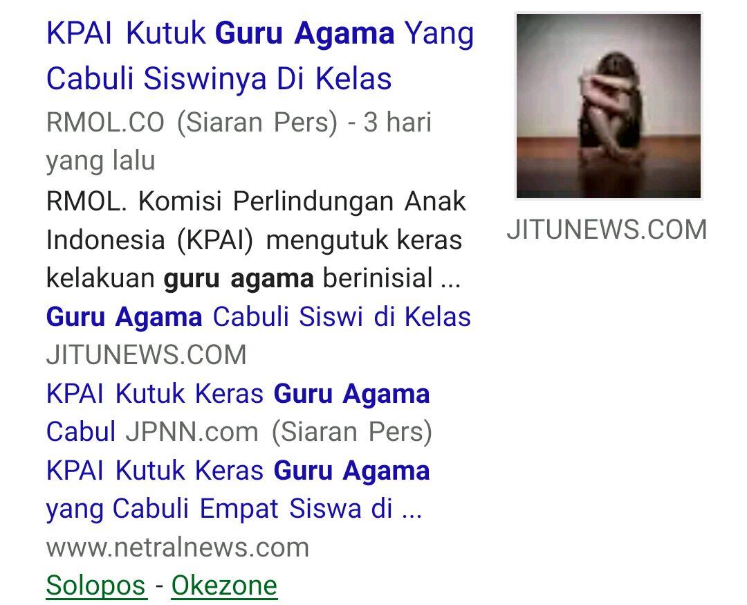Beda Paedofilia, Hebefilia dan Efebofilia di Kasus Guru Cabul