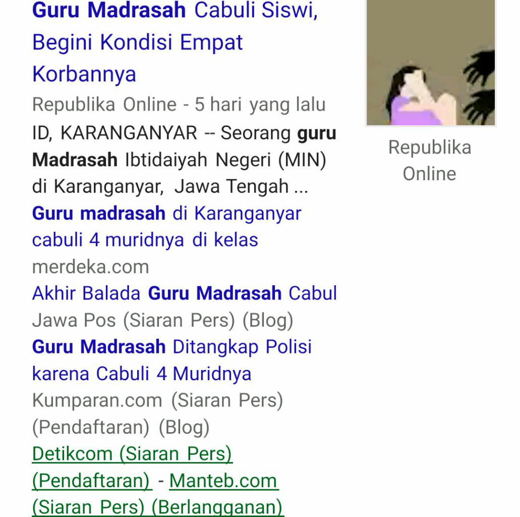 Beda Paedofilia, Hebefilia dan Efebofilia di Kasus Guru Cabul