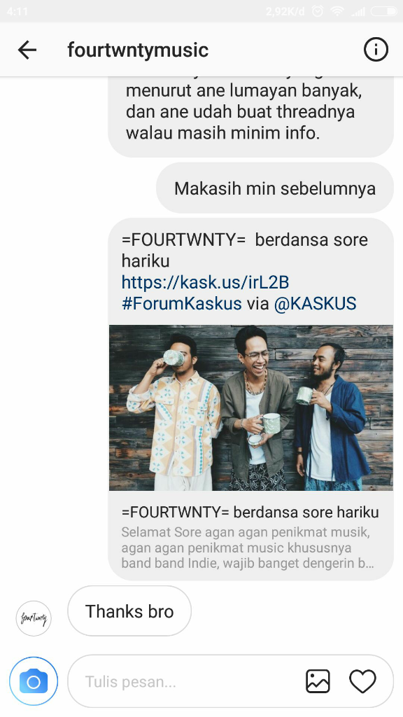 =FOURTWNTY= berdansa sore hariku