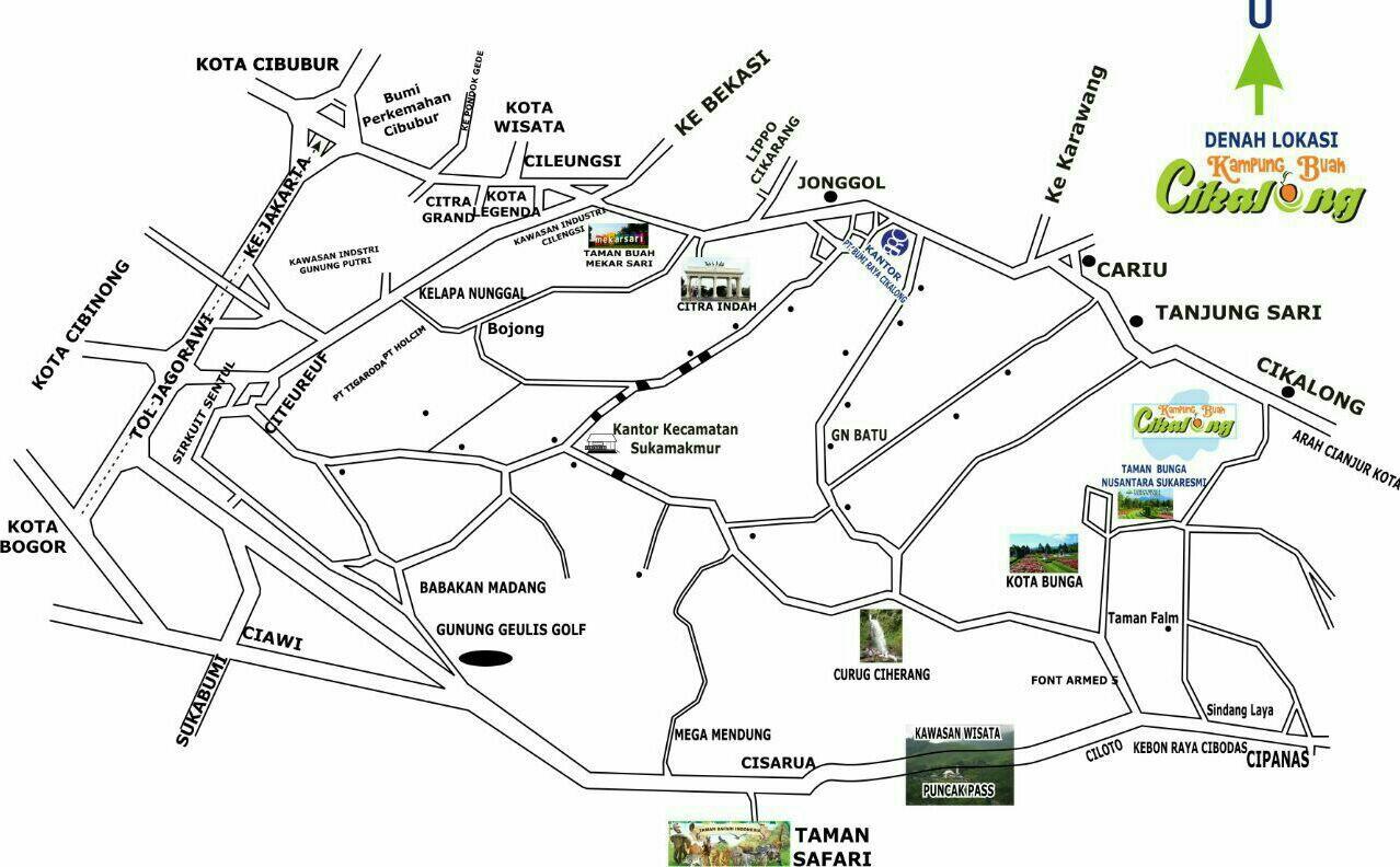 Destinasi Wisata AGRO Ini Siap Terkenal, Kampung Buah Cikalong (KBC) Villa & Resort