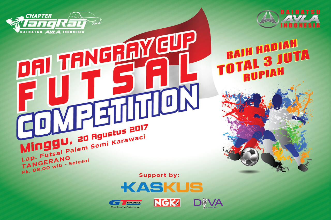 Bakalan Seru !!! Futsal Competition DAI Tangray with KASKUS 