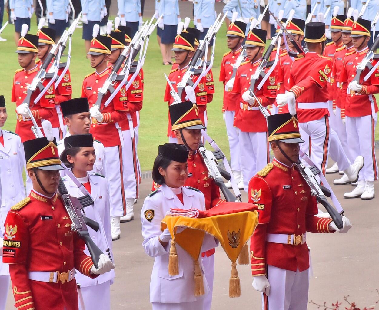 Amazing!!! Peringatan Kemerdekaan ke-72 tahun Republik 